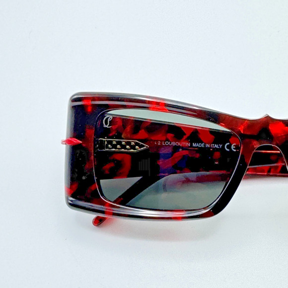 Christian Louboutin Sunglasses Hot Chick LB0039 54A Red Havana Smoke Lens 54mm main image 10